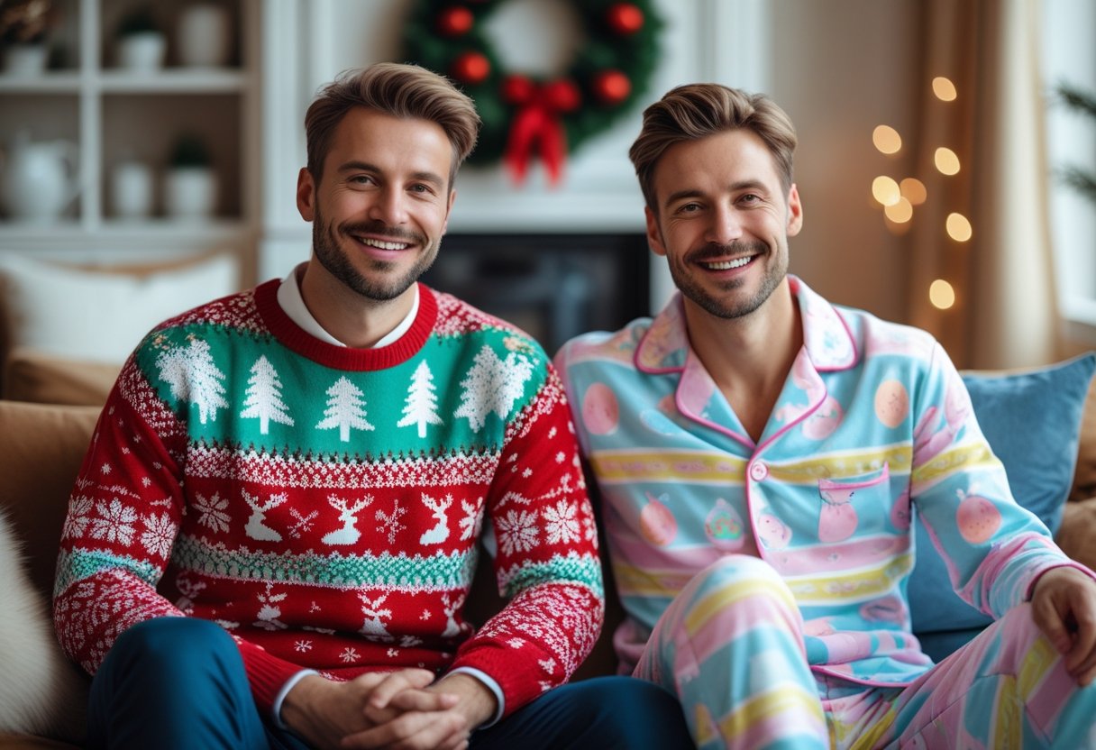 Sådan finder du den perfekte julesweater og påskepyjamas til maend