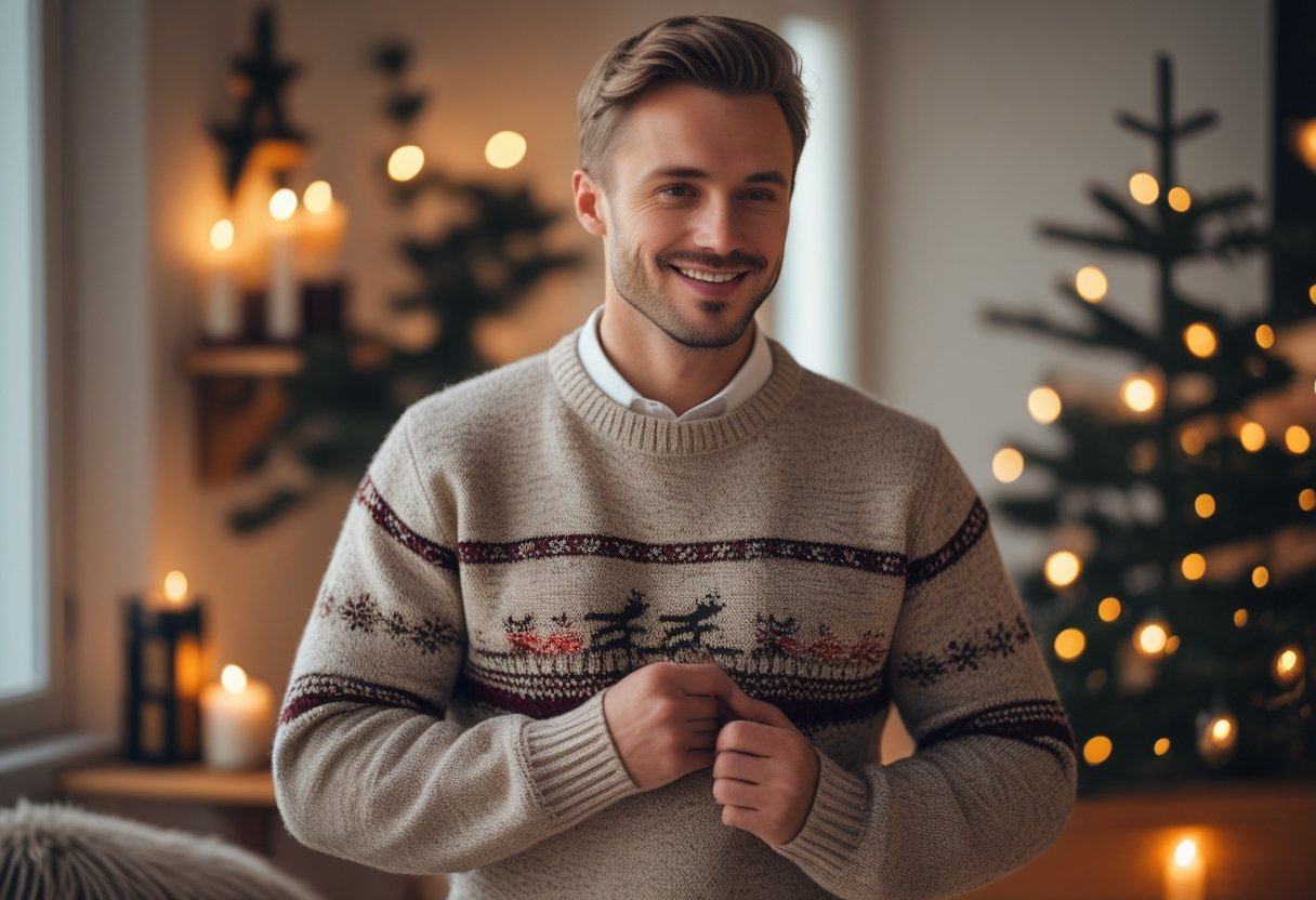 Saadan vaelger du den perfekte julesweater til maend og laerer om danske juletraditioner